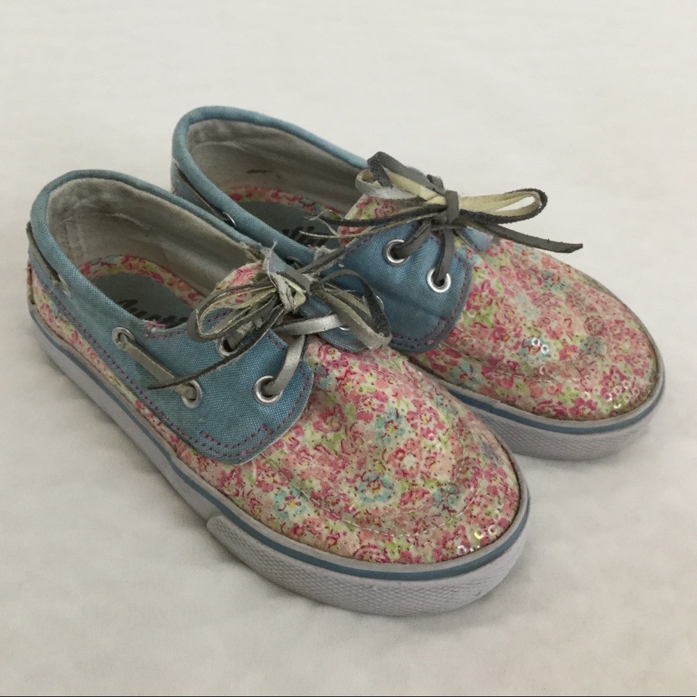 Floral Boat Shoes